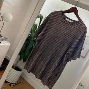 Zara knit dress with added sparkle